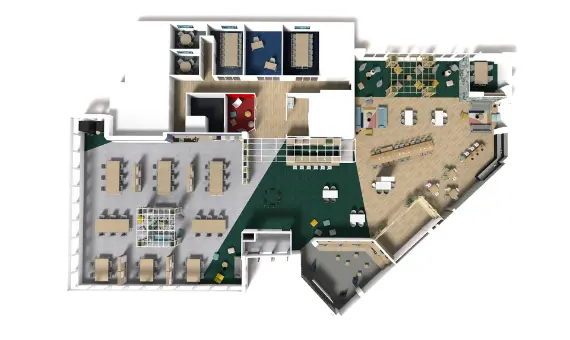 Plan amenagement VIPARIS