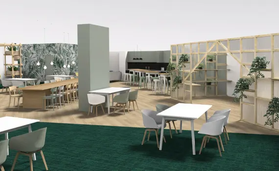 Plan Aménagement bureau VIPARIS